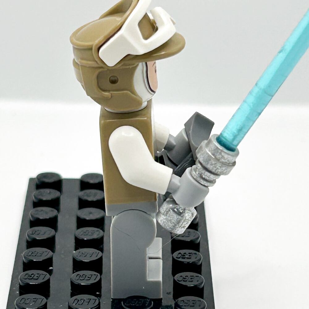 LEGO Star Wars Luke Skywalker Minifigure Rebel Hoth sw1143 75298 75340 Balaclava - Picture 2 of 4